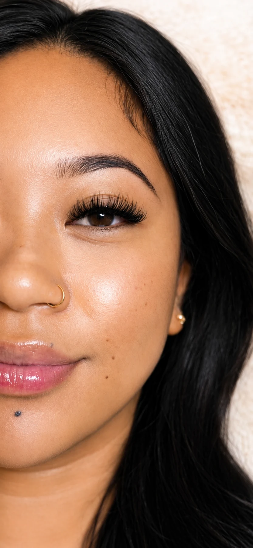Mixed lash extensions