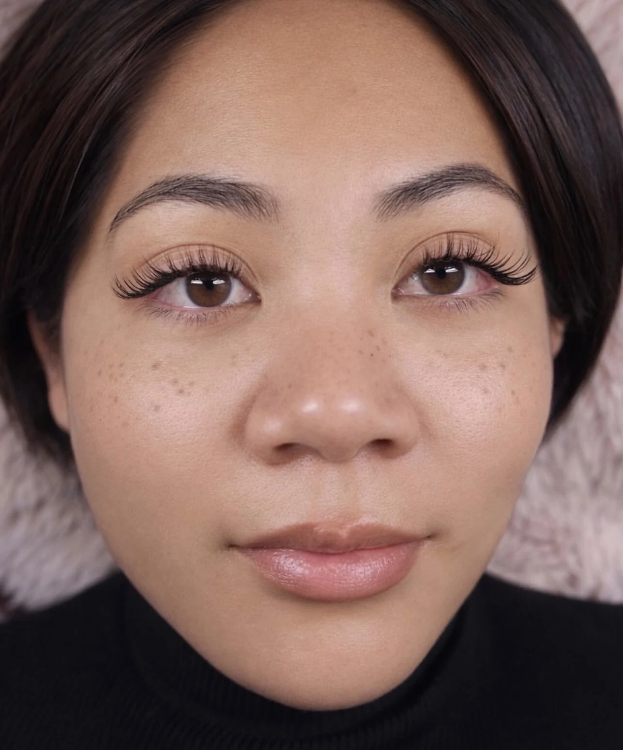 Wet set lash extensions